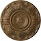 Ekena Millwork Whitman Ceiling Medallion (For Canopies up to 3 3/4"), Hand-Painted Rubbed Bronze, 13"OD x 1 3/8"P CM13WHRZS - alternate 1